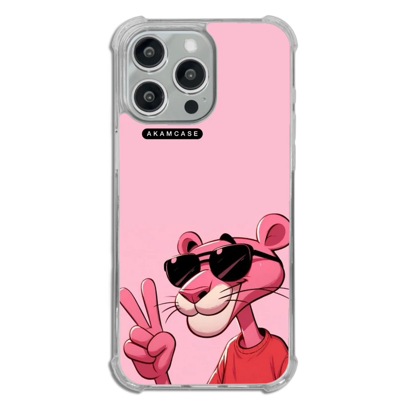 کاور آکام مدل AMC-WTA15PROMAX-PINK PANTHER9 مناسب برای گوشی موبایل اپل iPhone 15 Pro Max
