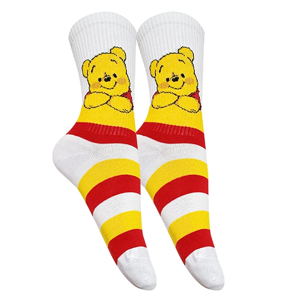 جوراب ساق بلند زنانه تن پوش هنگامه مدل کش اسپرت وینی پو کد P11