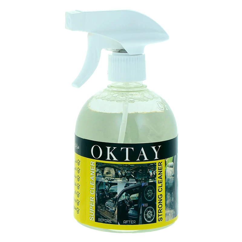اسپری ضدعفونی کننده سطوح و پاک کننده داخل خودرو نانو اکتای مدل SUPERCLEAN حجم 550 میلی لیتر