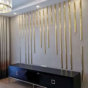 آینه پلکسی گلس مدل نوار بسته ده عددی