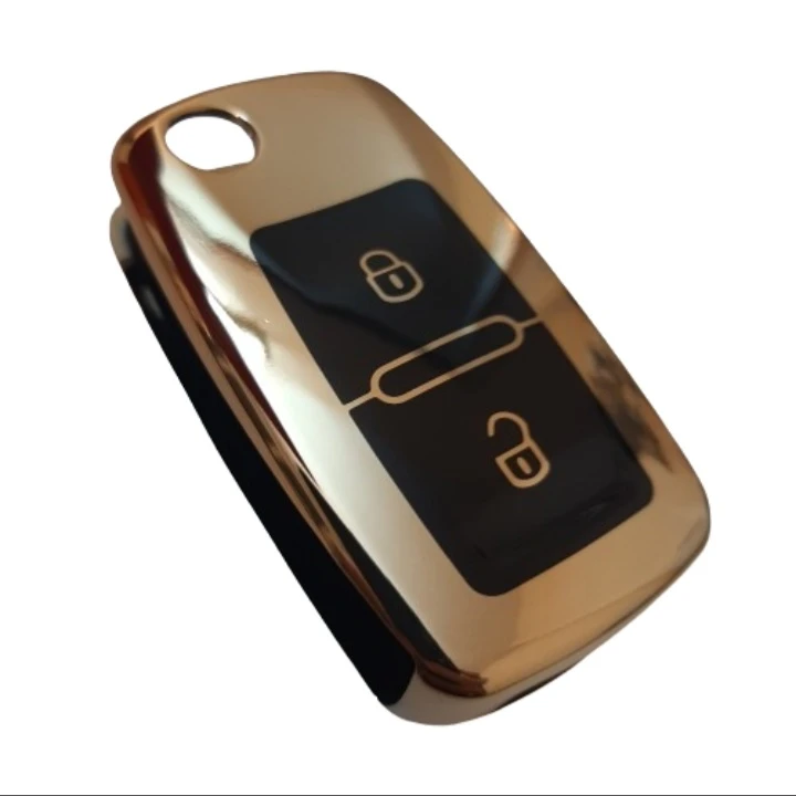 کاور ریموت و سوییچ خودرو دیاموند شاپینگ مدل DS-GOLD-2KEY مناسب برای پژو 405