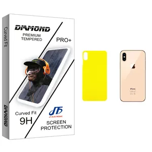 JF Diamond glass Back Protector For Apple اپل iPhone XS Max