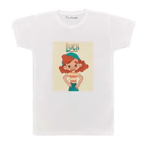 تی شرت بچگانه پرمانه طرح luca کد pmt.2491