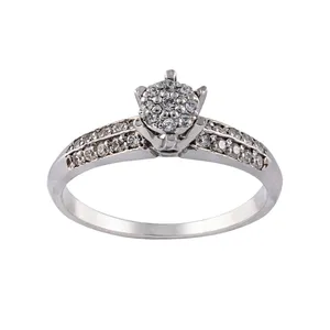 انگشتر نقره زنانه جواهری سون مدل 2314