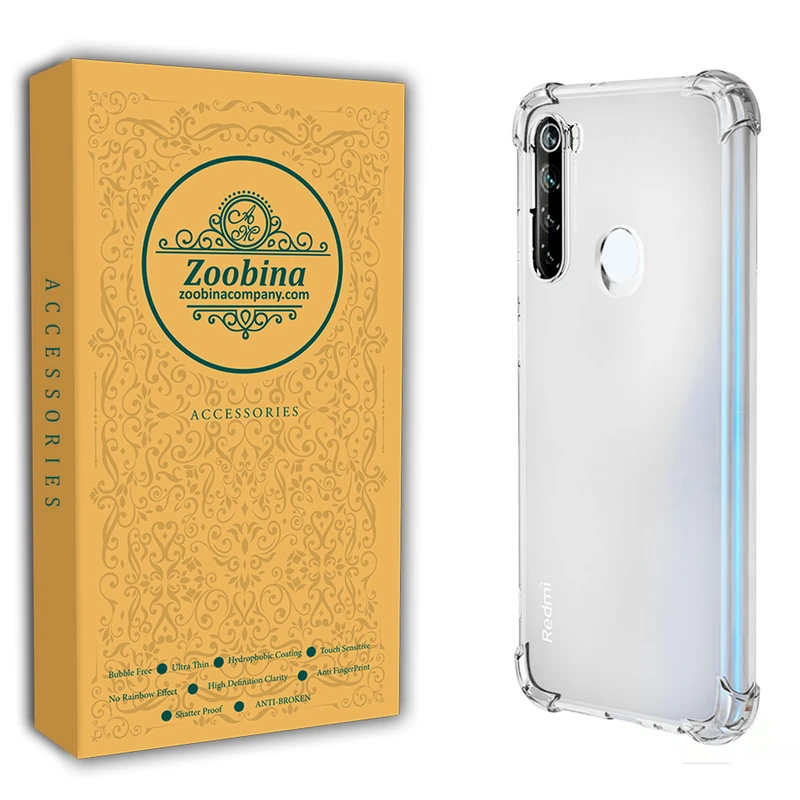 کاور زوبینا مدل COLORLESS مناسب برای گوشی موبایل شیائومی Redmi Note 8