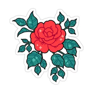 استیکر مدل گل کد 2883