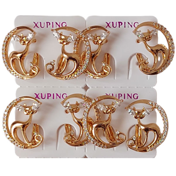 گوشواره دخترانه ژوپینگ مدل روباه گوشواره دخترانه ژوپینگ مدل روباه