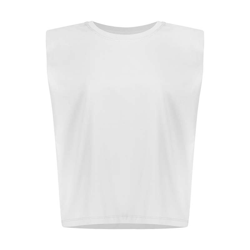 بلوز زنانه پپا مدل Boss Gl رنگ سفید