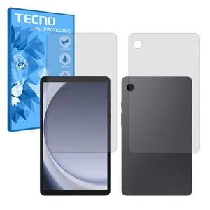 محافظ صفحه نمایش شفاف تکنو مدل Resistant مناسب برای تبلت سامسونگ Galaxy Tab A9 به همراه محافظ پشت تبلت