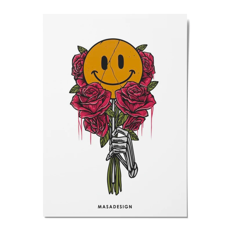 کارت پستال ماسا دیزاین مدل POSTSM0035 SMILE 