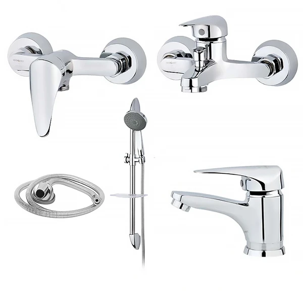 ست شیرآلات زاداک مدل لوکس مجموعه 5 عددی