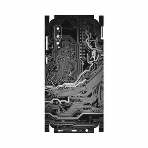 MAHOOT Black-Printed-Circuit-Board-FullSkin Cover Sticker for Samsung Galaxy M02