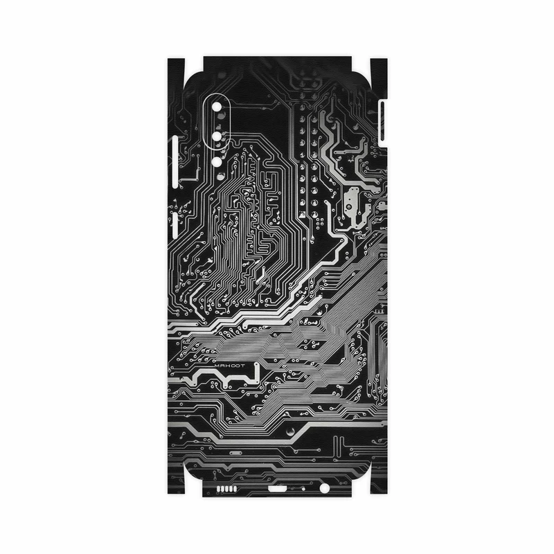 برچسب پوششی ماهوت مدل Black-Printed-Circuit-Board-FullSkin مناسب برای گوشی موبایل سامسونگ Galaxy M02