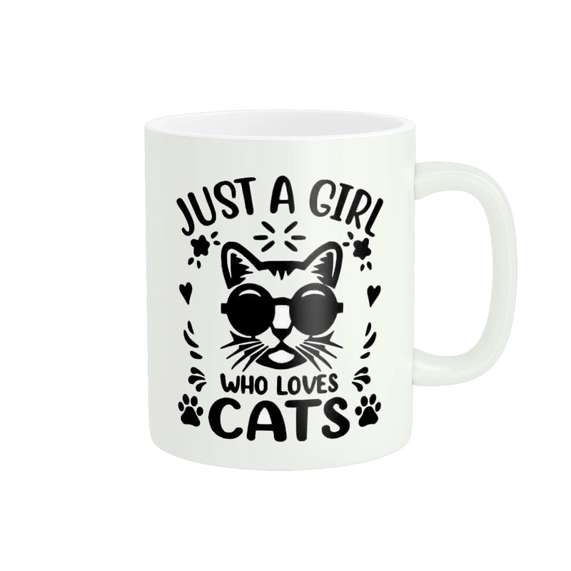 ماگ پاد آفرین طرح گربه کد 1907