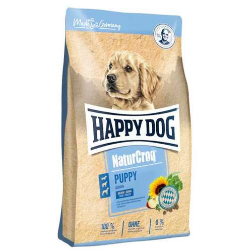 غذای خشک سگ هپی داگ مدل NatureCroq Puppy وزن 4 کیلوگرم
