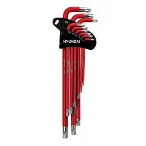 آچار آلن ستاره ای هیوندای مدل HT395 مجموعه 9 عددی