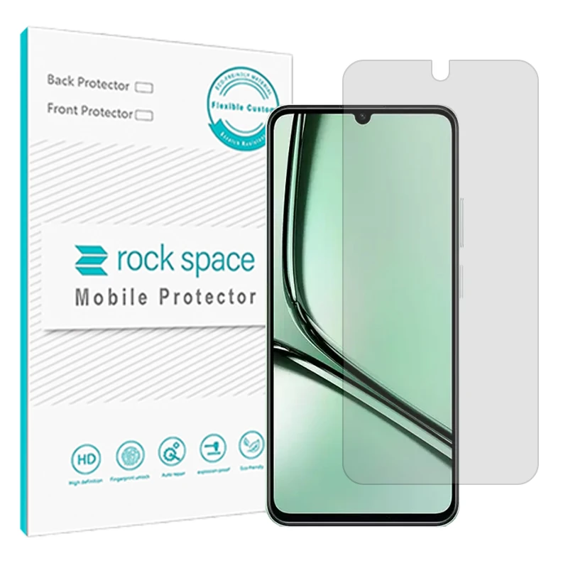 محافظ صفحه نمایش مات راک اسپیس مدل Resistant مناسب برای گوشی موبایل ریلمی Note 60X  