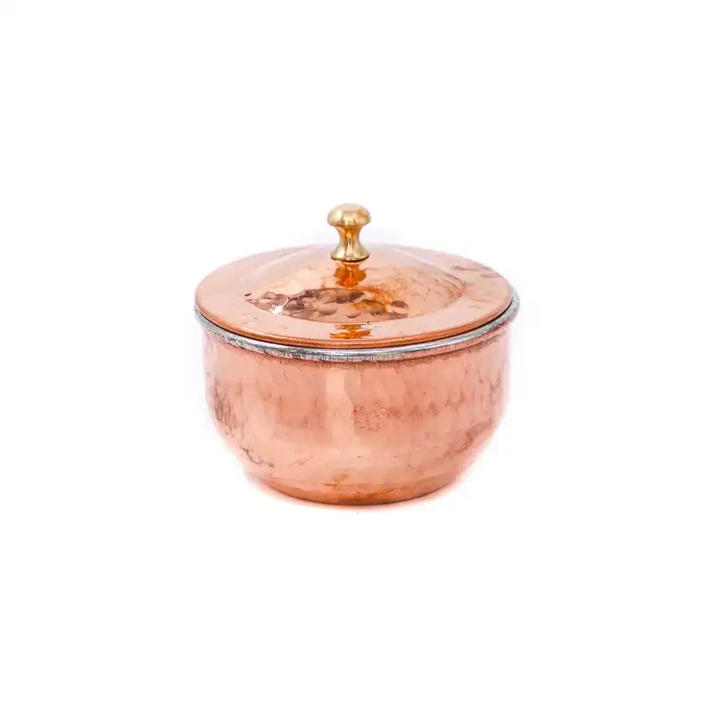 قندان مسی طرح بلوط کد ma132