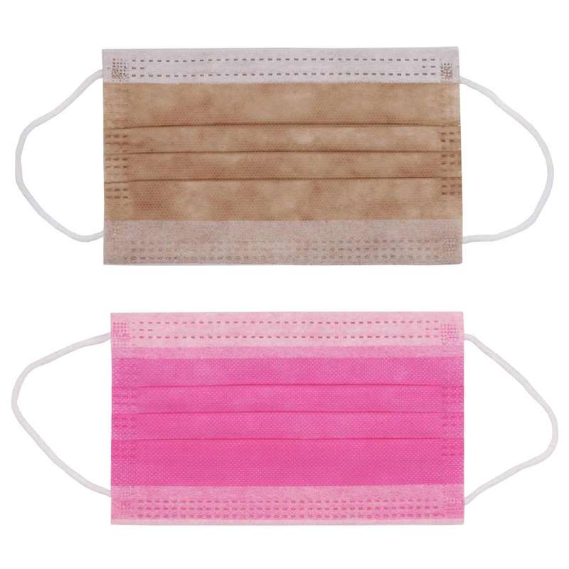 ماسک تنفسی بهسا مدل سه لایه BSA-20-CP بسته 20 عددی