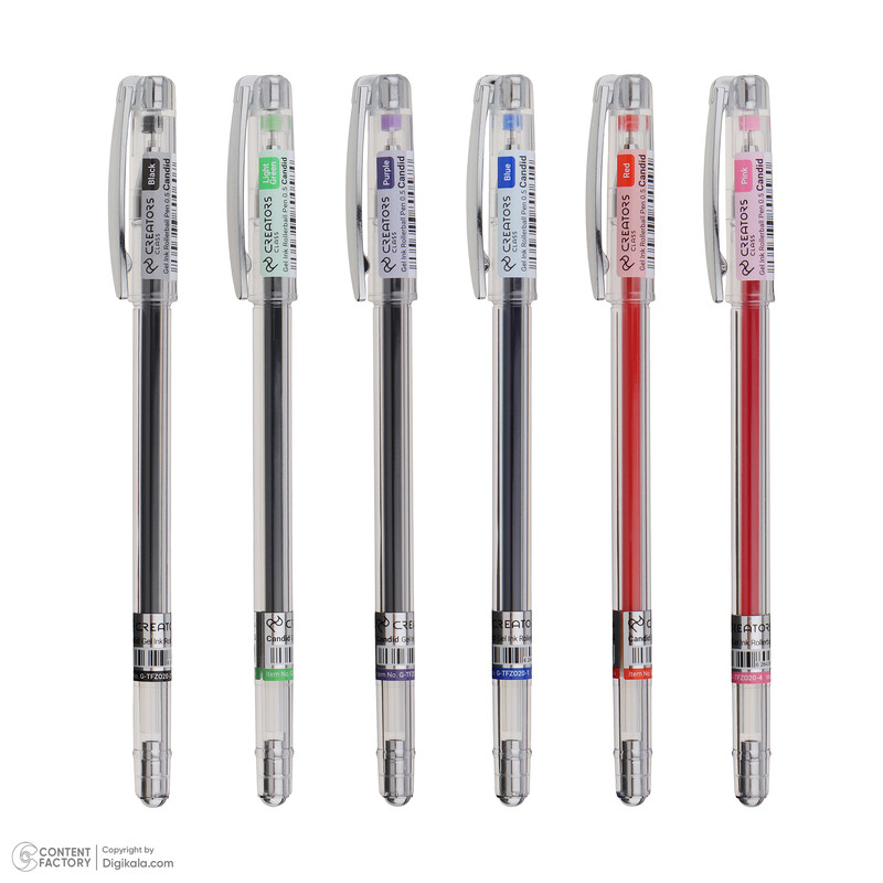 روان نویس کریتورز کلاس مدل کاندید بسته 6 عددی