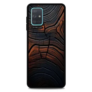 AKAM AMC-WSGA71-WOOD-17 Cover For Samsung Galaxy A71