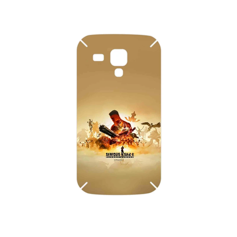 برچسب پوششی ماهوت مدل Serious Sam Game Series مناسب برای گوشی موبایل سامسونگ Galaxy S Duos GT S7562