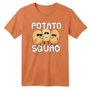 تی شرت آستین کوتاه بچگانه مدل سه سیب زمینی رنگ گلبهی