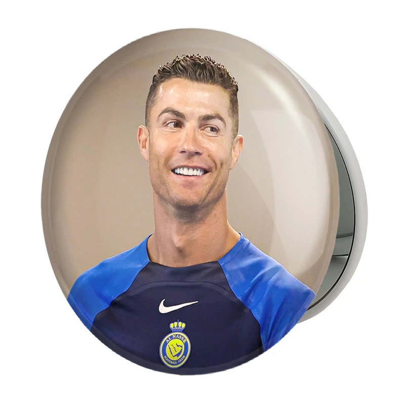 آینه جیبی خندالو طرح کریستیانو رونالدو مدل تاشو کد 36406