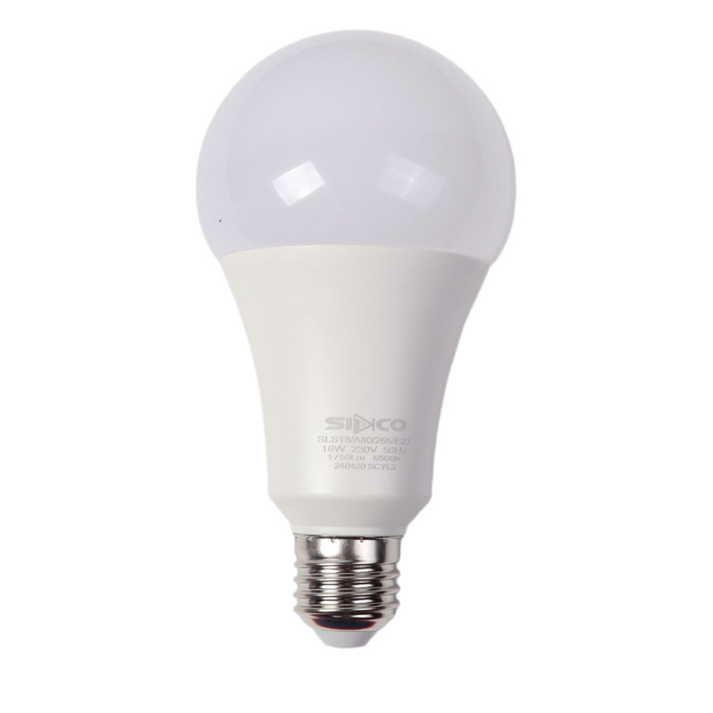 لامپ ال ای دی 18 وات سیدکو مدل A80 حبابی پایه E27