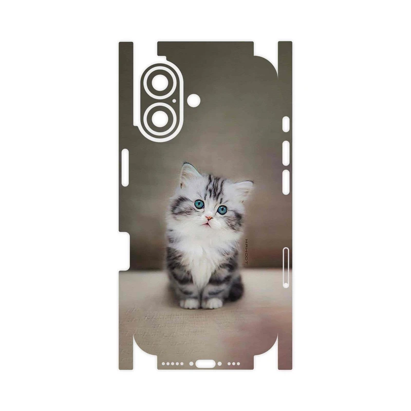 برچسب پوششی ماهوت مدل Cat_2-FullSkin مناسب برای گوشی موبایل اپل iPhone 16