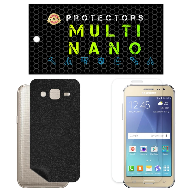 محافظ صفحه نمایش مولتی نانو مدل X-SFL مناسب برای گوشی موبایل سامسونگ Galaxy J2 به همراه برچسب پوششی