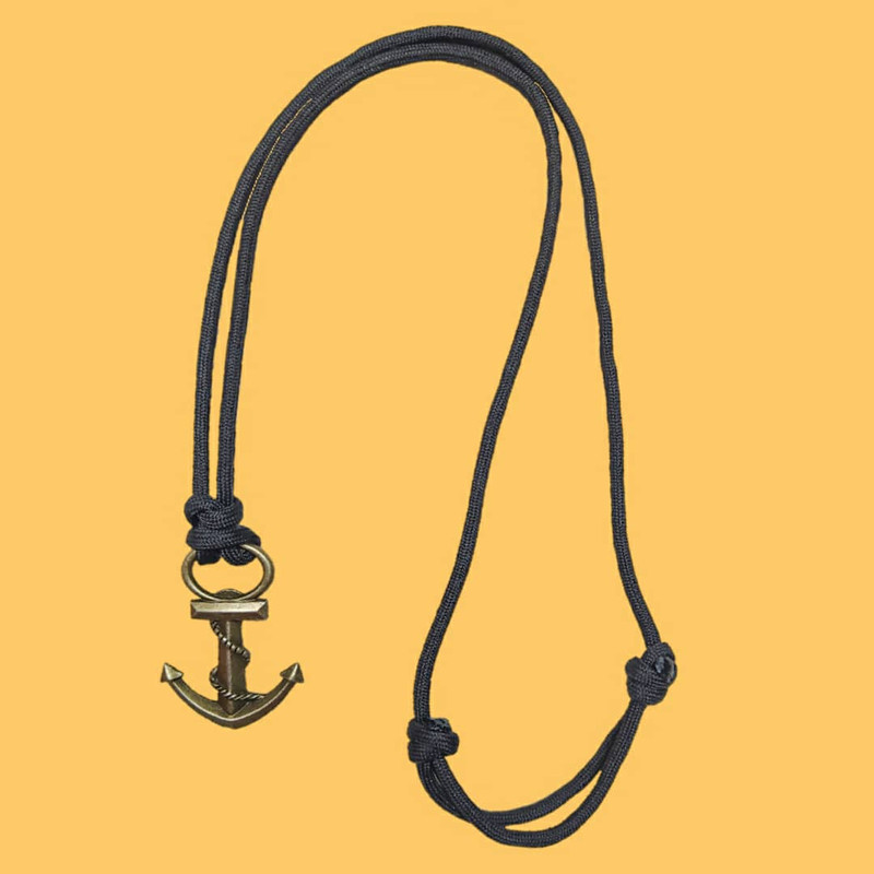 گردنبند مردانه مدل لنگر