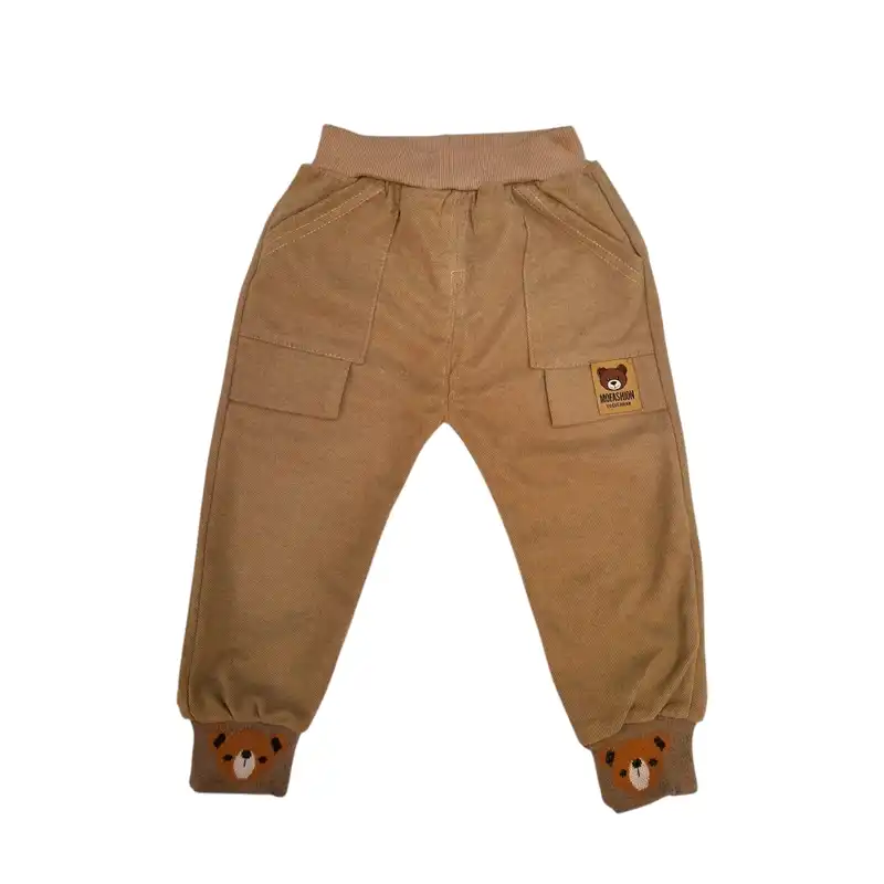 ست سویشرت و شلوار بچگانه مدل یقه دار راه راه