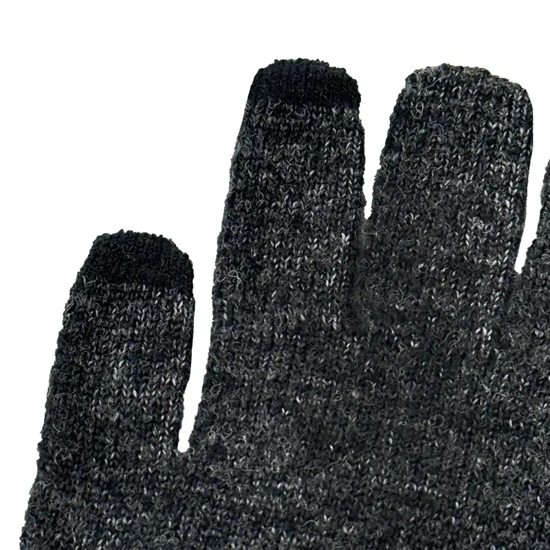 دستکش بافتنی مدل 38020 رنگ دودی