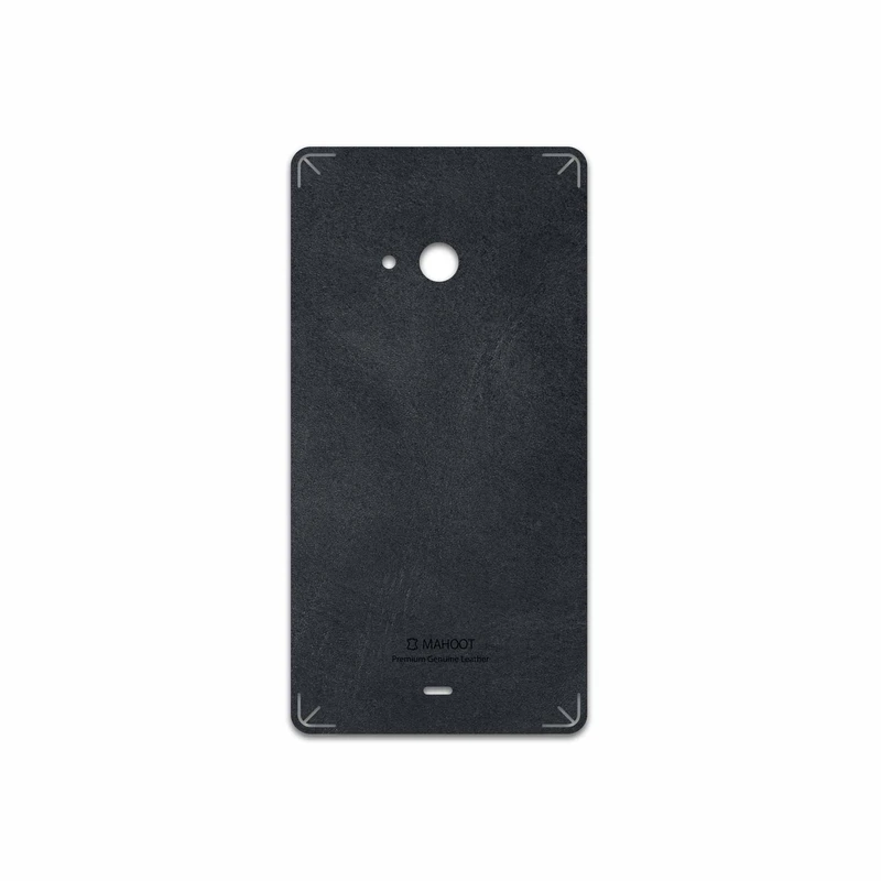 برچسب پوششی ماهوت مدل Graphite Buffalo Leather مناسب برای گوشی موبایل مایکروسافت Lumia 540