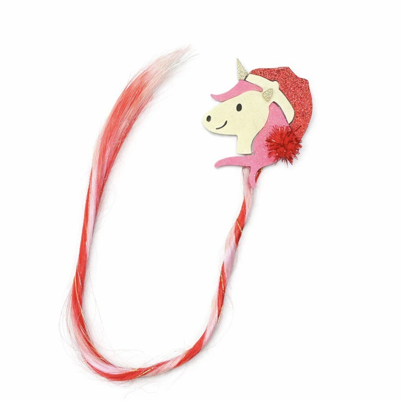 گیره مو زنانه مدل اسب تک شاخ