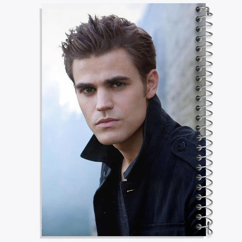 دفتر شطرنجی 50 برگ خندالو طرح استفان سالواتوره خاطرات یک خون آشام The Vampire Diaries کد 20252