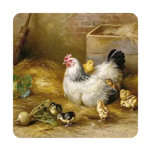 مگنت طرح مرغ و جوجه کد 60