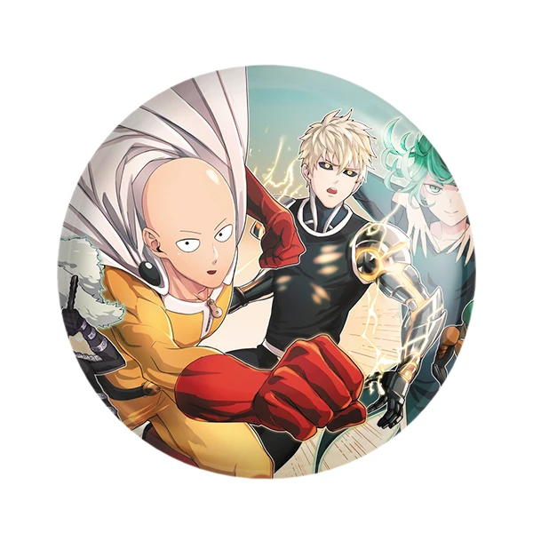 پیکسل خندالو مدل انیمه مرد تک مشتی One Punch Man کد 10526