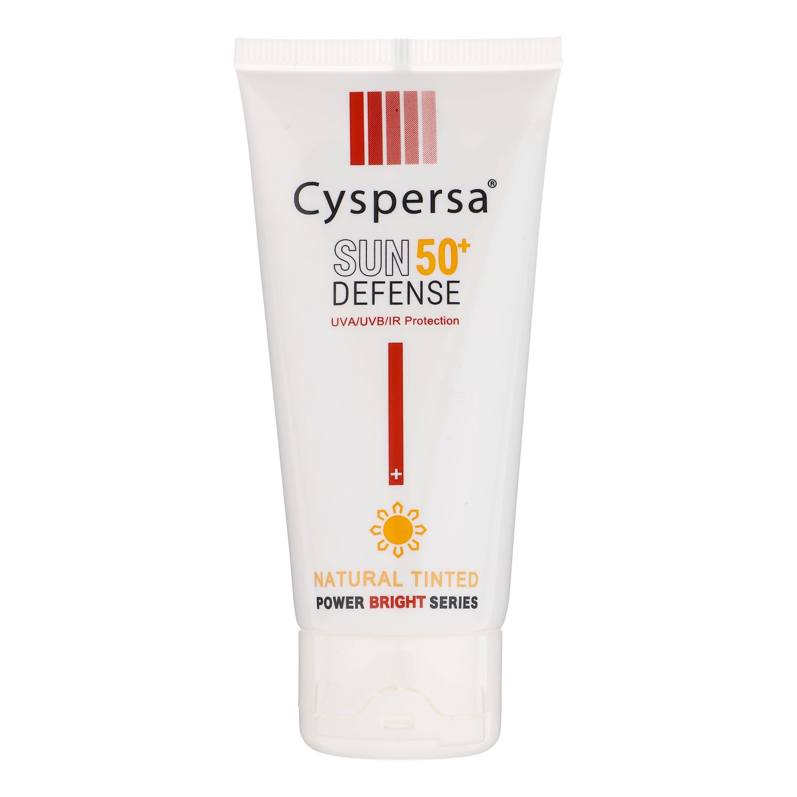کرم ضد آفتاب رنگی سیسپرسا SPF 50 مدل power bright NT ‌مناسب انواع پوست حجم 50 میلی‌لیتر -  - 3
