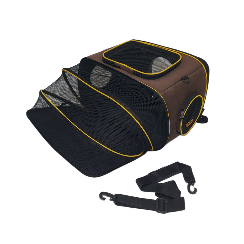 کیف حمل سگ و گربه دیوید مدل اکاردئونی