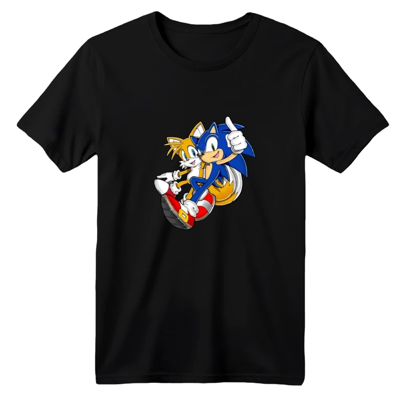 تی شرت آستین کوتاه بچگانه مدل سونیک کد 01