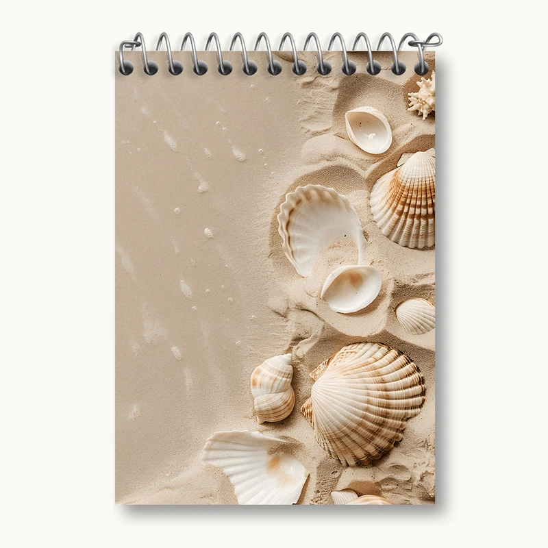 دفتر یادداشت 50 برگ خندالو طرح صدف کد N5811