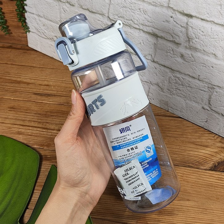 قمقمه دوچرخه مدل اسپورت دسته دار گنجایش 0.75 لیتر