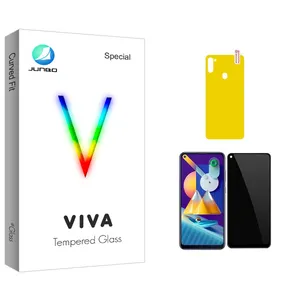 Junbo Viva Pro Privacy Screen Protector For Samsung Galaxy M11 With Back Protector