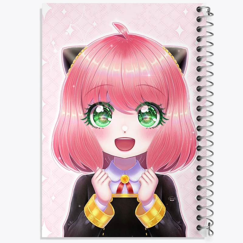 دفتر لیست خرید 50 برگ خندالو طرح آنیا فورجر انیمه اسپای ایکس کد F2831