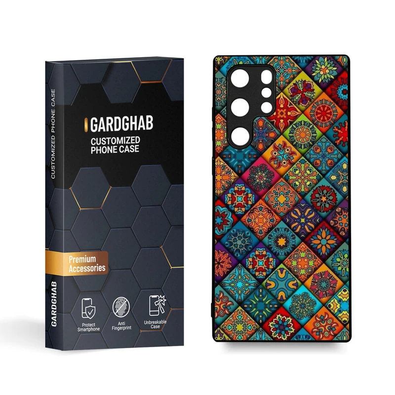 کاور گارد قاب مدل فانتزی مناسب برای گوشی موبایل سامسونگ Galaxy S22 Ultra