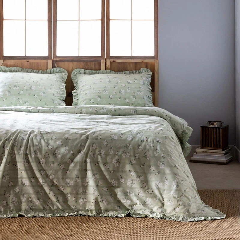 سرویس ملحفه دو نفره 4 تکه مادام کوکو مدل Jules