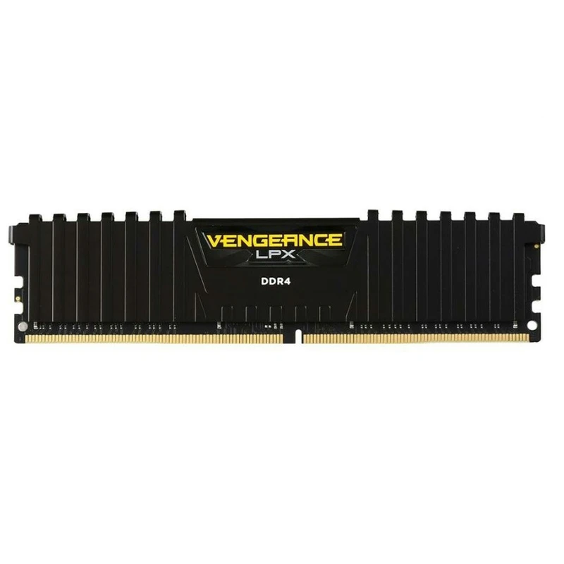 رم دسکتاپ DDR4 تک کاناله 3200 مگاهرتز CL16 کورسیر مدل VENGEANCE LPX ظرفیت 16 گیگابایت