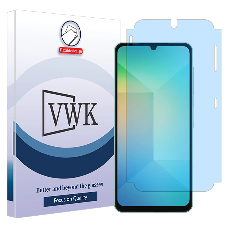 محافظ صفحه نمایش وی دبلیو کی مدل بلوکات مناسب برای گوشی موبایل سامسونگ Galaxy A06